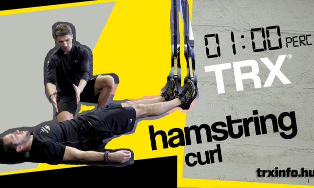 1 perc TRX – Hamstring curl