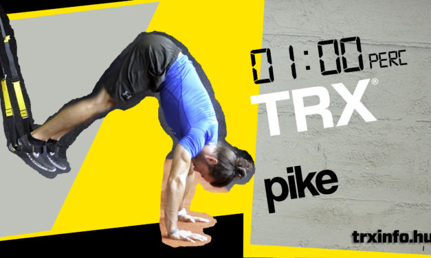 1 perc TRX elülső és hátsó lánc nyújtasa TRX-szel