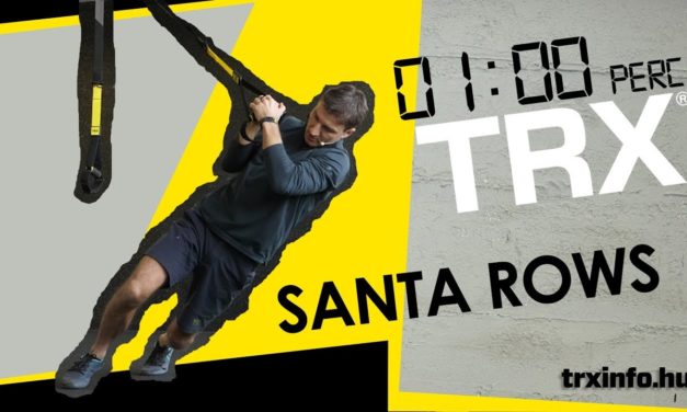1 perc TRX – MIKULÁS kedvenc TRX gyakorlata 🎅