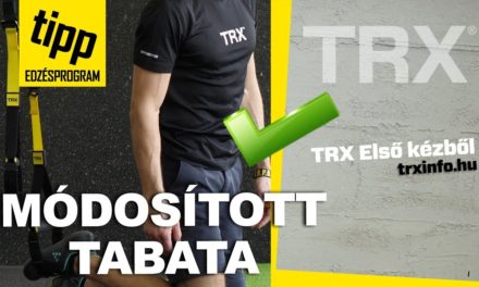 TRX Első kézből – módosított Tabata edzésprogram